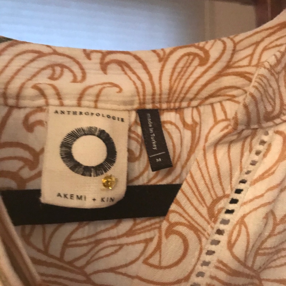 Sold!! Anthropologie Akemi Kin Veria Peplum tunic - Picture 6 of 10